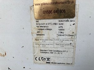 Photo of free Solar panel and pump - not working (Southport PR8)