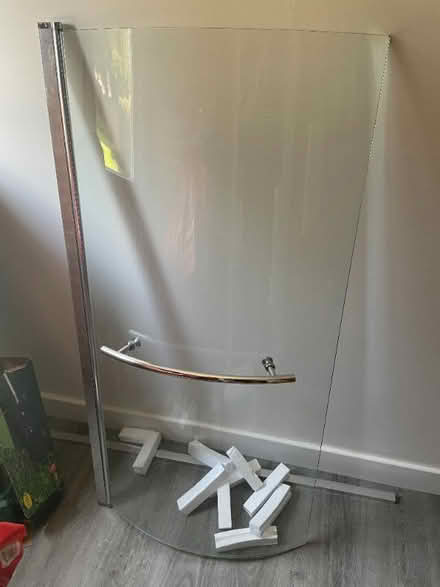 Photo of free Glass curved shower screen (Pond Park HP5) #1