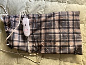 Photo of free Heating pad with flannel cover (North Oakland near Emeryville)
