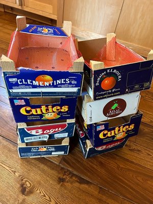 Photo of free Clementine crates (Swarthmore)