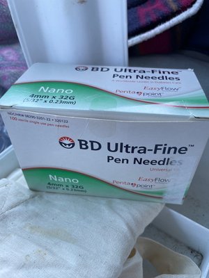 Photo of free BD Ultra Fine Pen needles (Lawrence Station Santa Clara)