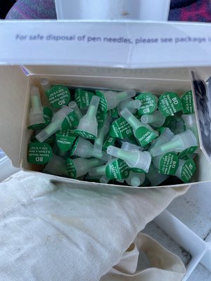 Photo of free BD Ultra Fine Pen needles (Lawrence Station Santa Clara)