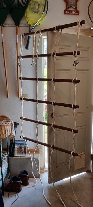 Photo of free Rope and wood ladder (Woburn near the center)