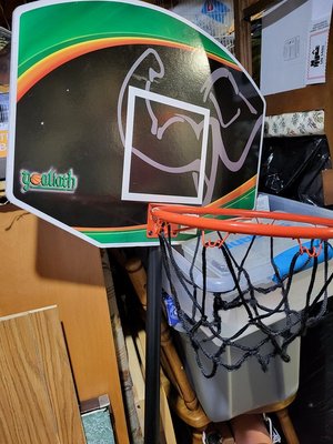 Photo of free Freestanding indoor basketball net (Montgomeryville PA)