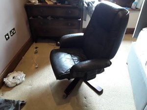Photo of free Black reclining armchairs (Quernmore LA2)