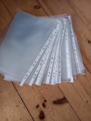 Photo of free Lots of plastic file inserts (Loughborough Junction SE5)