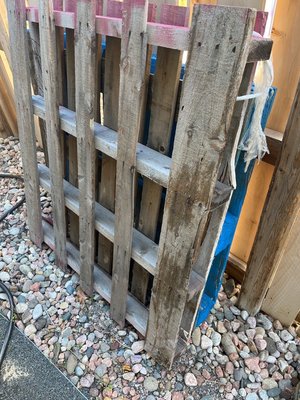 Photo of free 2 wood pallets (Commerce City turnberry)