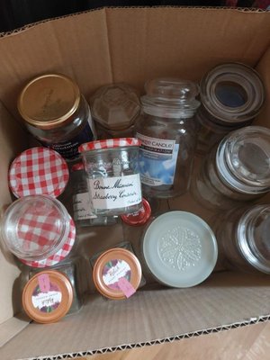 Photo of free Cande and jam jars (Bush Hill Park)