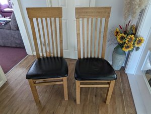 Photo of free 2 dining room chairs (WF4)