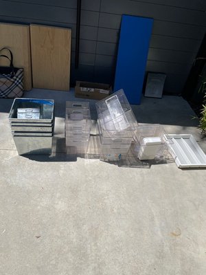 Photo of free Organizer bins (Old Palo Alto)