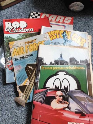 Photo of free Vintage car magazines (Hollinswood TF3)