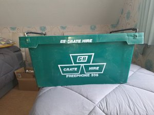 Photo of free Storage crate. (Sharpthorne RH19)