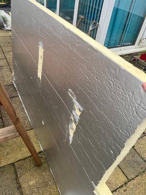Photo of free Mannock PIR insulation board (Newton Mearns G77)