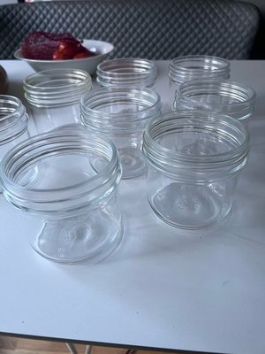Photo of free 8 glass jars (Dronfield S18)