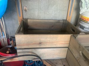 Photo of free 2 wooden crates (Penylan CF23)