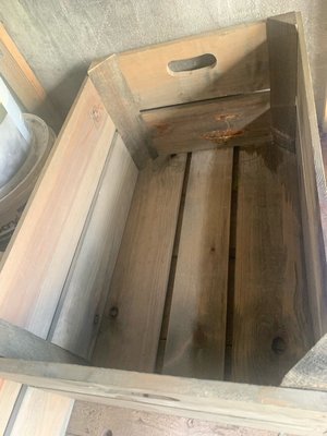 Photo of free 2 wooden crates (Penylan CF23)