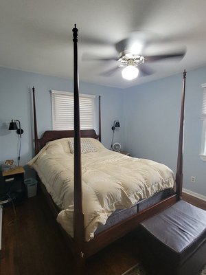 Photo of free Queen sized four poster bed frame (New Hope by bass lake rd & 169)