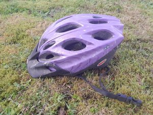 Photo of free Bike helmet (Broom Park DH7)