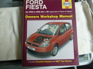 Photo of free Haynes Workshop Manual for Fiesta (North Tonbridge.)