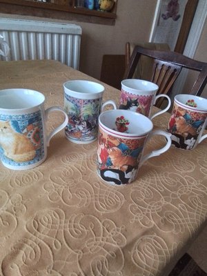 Photo of free 10 cat mugs (Fords Farm RG31)