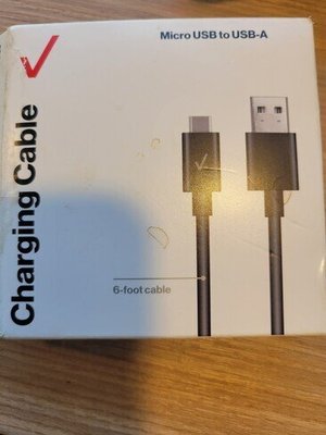 Photo of free Verizon charging cable USB-A
