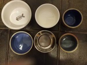 Photo of free Cat's bowls (St. Clair/Warden)