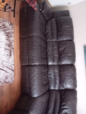 Photo of free Large corner leather sofa (Chatham)