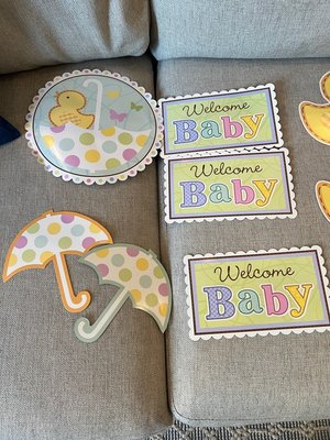 Photo of free Baby shower sign (Hamilton Heights)