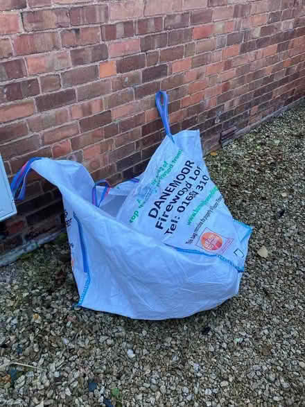 Photo of free Log bag with lid flap (Malvern Link WR14) #1