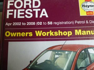Photo of free Haynes Workshop Manual for Fiesta (North Tonbridge.)