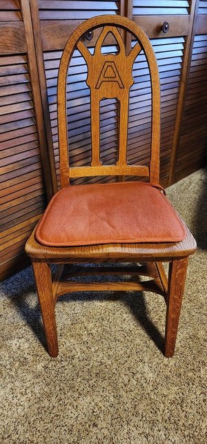 Photo of free Oak Chair (North Chapel Hill)