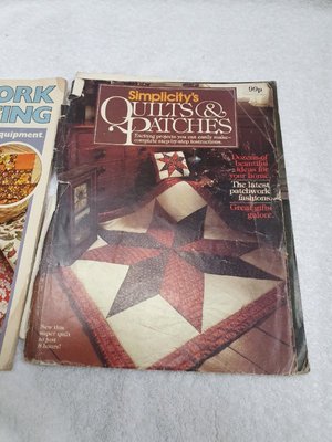 Photo of free Quilting and Patchwork, 3 mags and 1 book (Chilcompton)