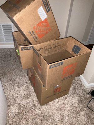 Photo of free Lots more moving and banker boxes (Stonechase)