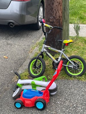 Photo of free Kid’s outdoor toys/bike (Mount Vernon)