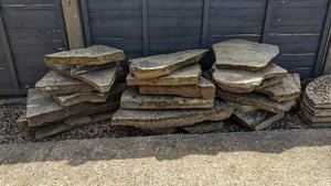 Photo of free Yorkstone stepping stones (TS5 Brookfield)