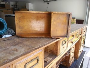 Photo of free multi-drawer rolltop desk insert (Fate, btwn Rockwall/Royce City)