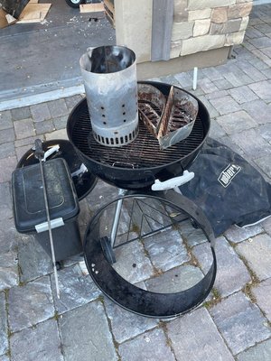 Photo of free Weber kettle grill (Mantelli)