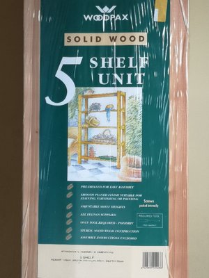 Photo of free 5 shelf pine unit (Shiphay TQ2)