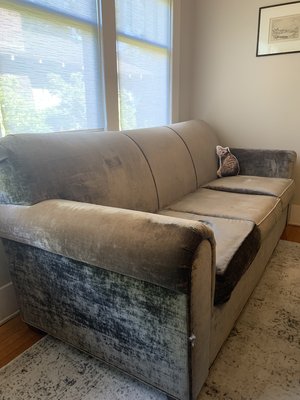 Photo of free 7' TV Watching Couch (South Pasadena)