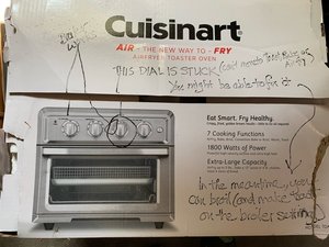Photo of free Cuisenart Airfryer (Decatur area)