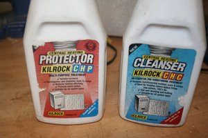 Photo of free central heating cleaner and protector. (Brookhouse LA2)