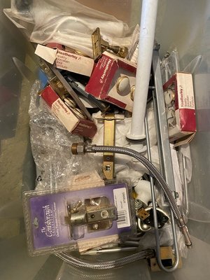 Photo of free Box of misc fixtures and fittings (Balham)
