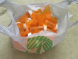 Photo of free Plastic pill bottles (Springfield (Delco))