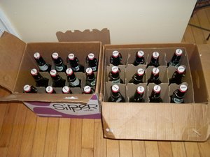 Photo of free Grolsch Homebrew Pint Bottles (Eastern Charles Town, WV)
