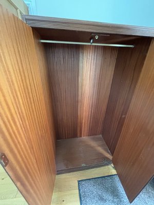 Photo of free 3 door wooden wardrobe. (Priston CP)