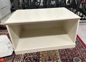 Photo of free 3 piece white furniture set (Yarnton)