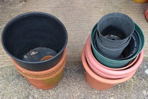 Photo of free Plastic Garden Pots Selection (Crail KY10)