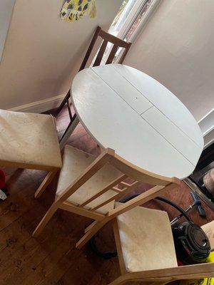 Photo of free Table and chairs with damage (DE7 - Ilkeston)