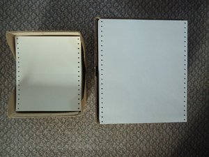 Photo of free Vintage computer cards/paper (Acklam TS5)
