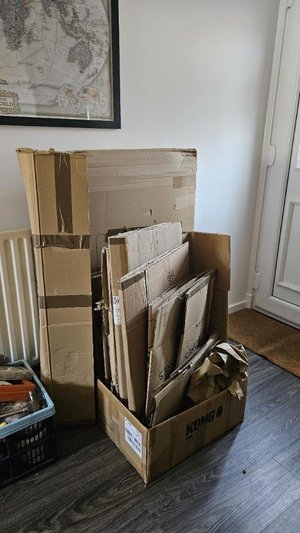Photo of free Cardboard moving boxes (Alva FK12)